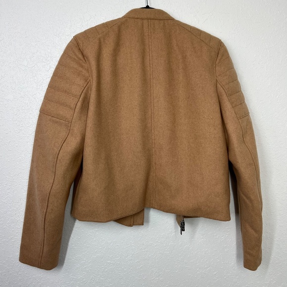 Gap Moto Jacket Wool Camo M, - Picture 9 of 16